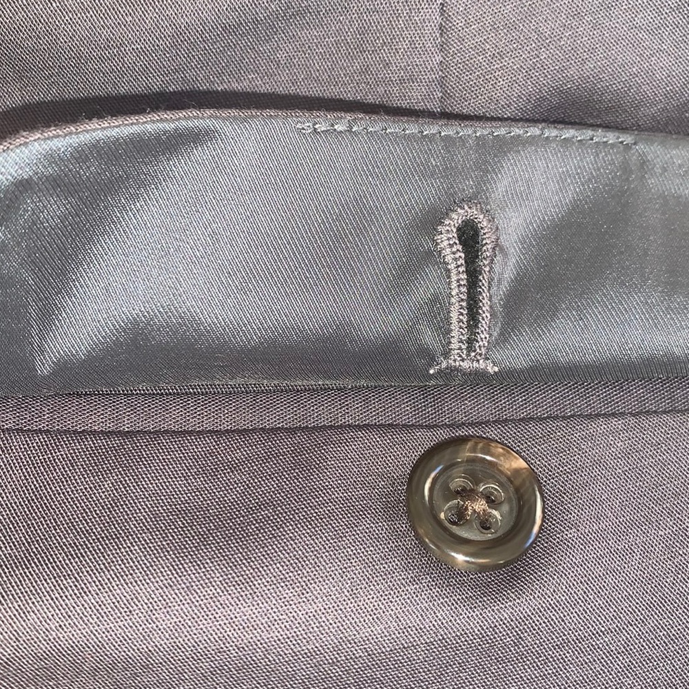 Banana Republic Martin Fit Grey Trouser no. 718 stretch size 10 - Picture 12 of 17